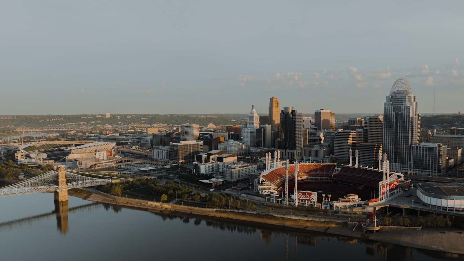 A Cincinnati neighborhood scene